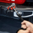 Load image into Gallery viewer, Rough Country Multi-Function Winch Cleat | Black RS175B - Back View