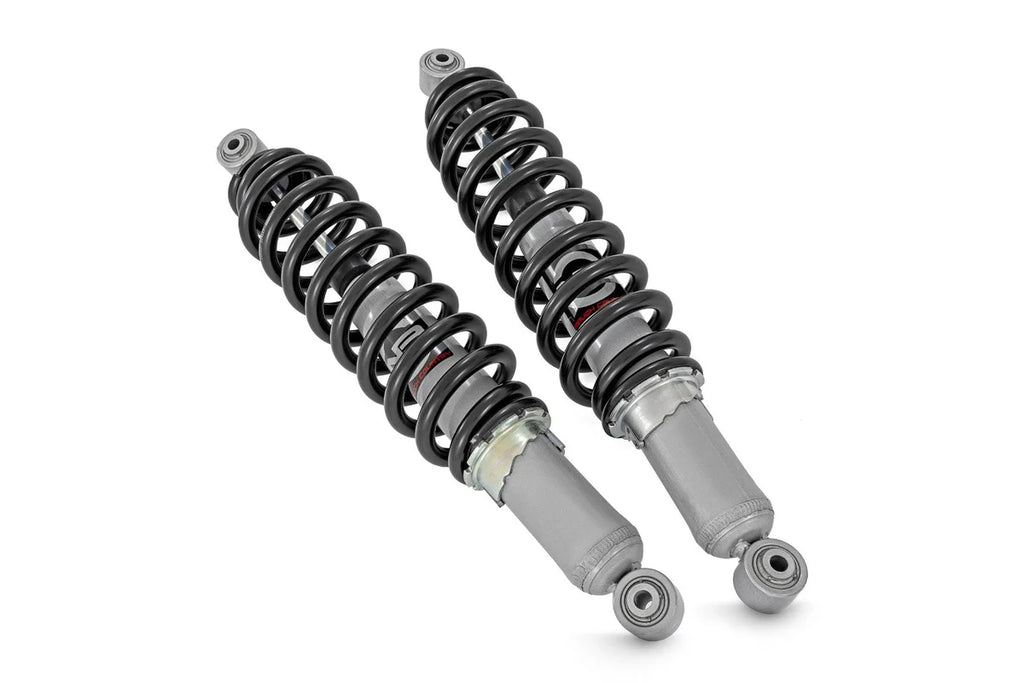 Rough Country N3 Front Coil Over Shocks | Stock | Can-Am Defender HD 5/HD 8/HD 9 - Front View