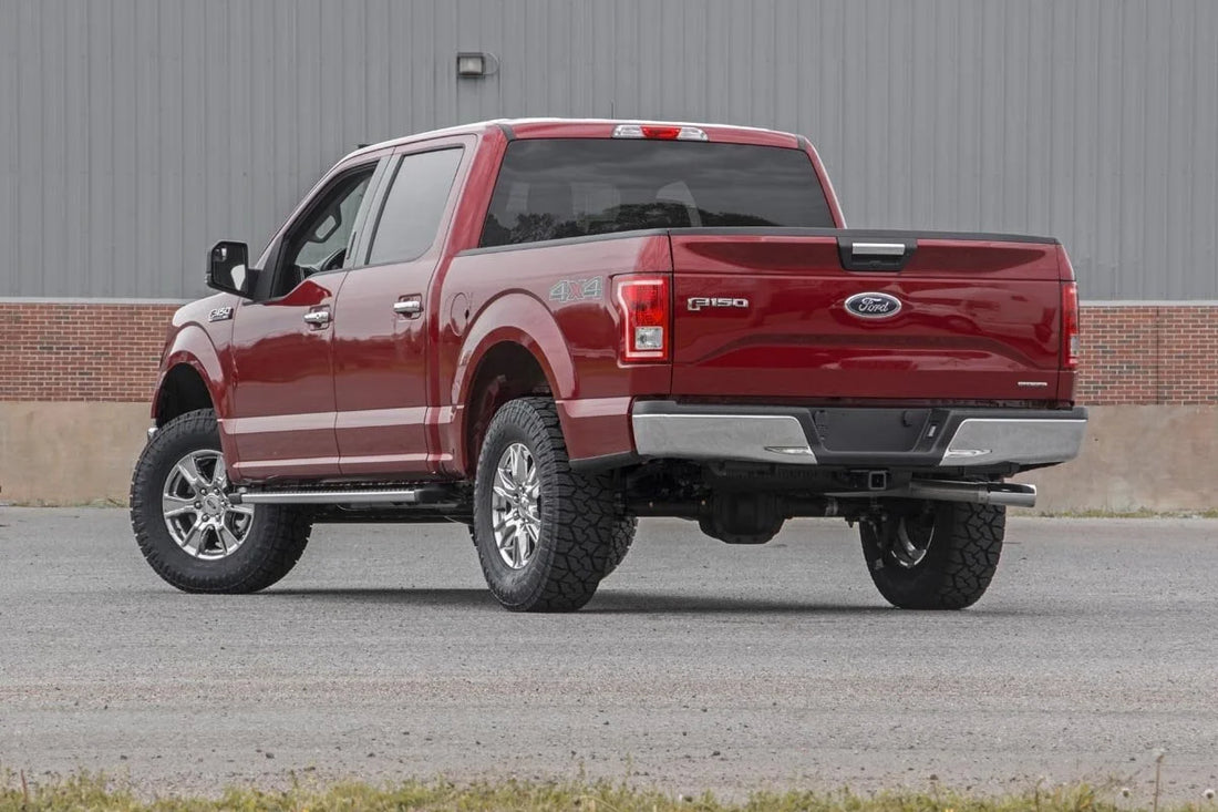 Rough Country N3 Leveling Struts | 2 Inch | Loaded Strut | Ford F-150 4WD (2014-2024) 501068 - Installation View