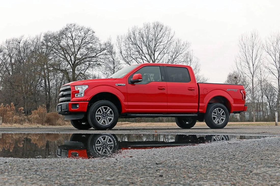 Rough Country N3 Leveling Struts | 2 Inch | Loaded Strut | Ford F-150 4WD (2014-2024) 501068 - Kit Contents