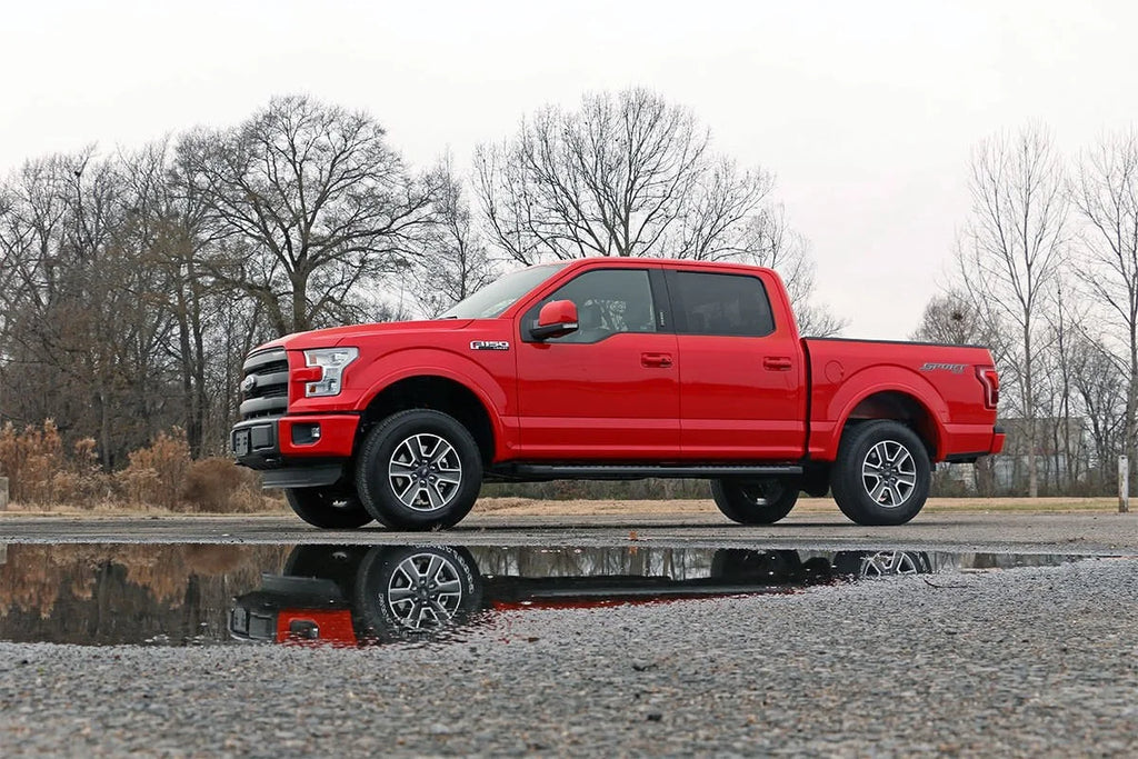 Rough Country N3 Leveling Struts | 2 Inch | Loaded Strut | Ford F-150 4WD (2014-2024) 501068 - Kit Contents
