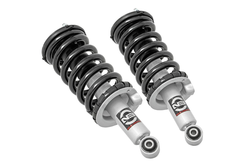 Rough Country N3 Leveling Struts | 2 Inch | Loaded Strut | Nissan Titan 4WD (2004-2015) 501016