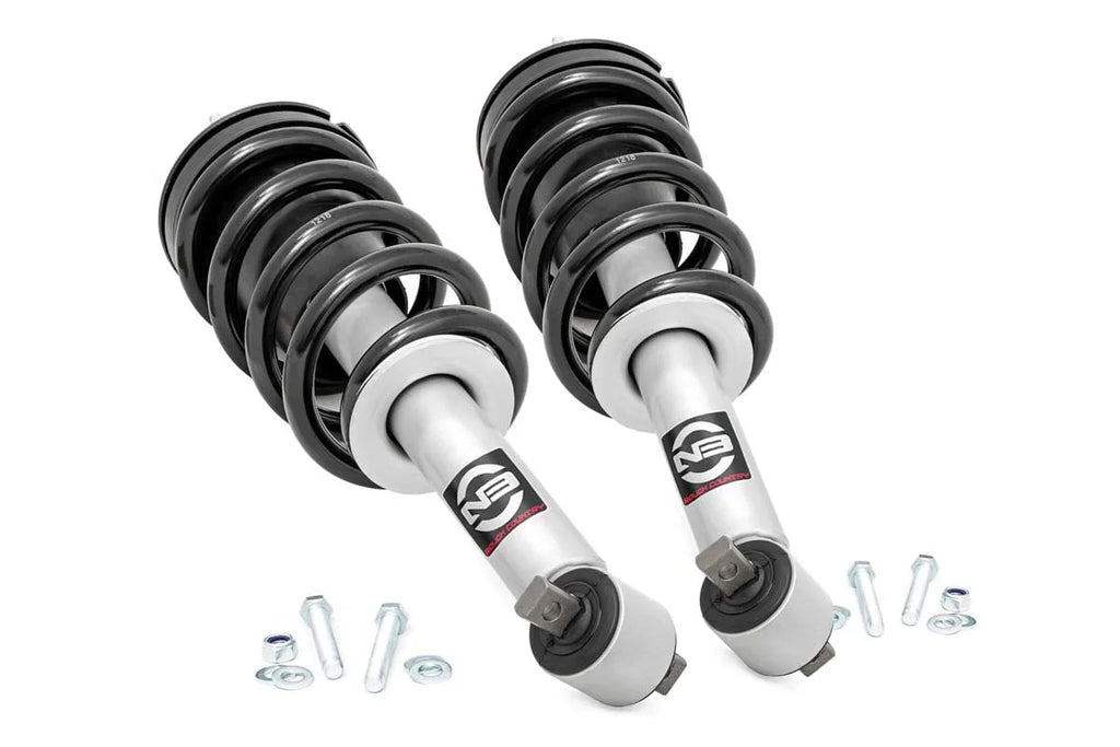 Rough Country N3 Leveling Struts | 2 Inch | Loaded Strut | Chevy/GMC SUV 1500 4WD (21-26) - Main Product View