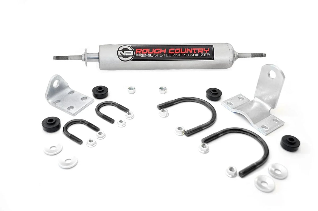 Rough Country N3 Steering Stabilizer | Chevy/GMC C10/K10 Truck/C25/K25 Truck/Half-Ton Suburban/Jimmy (69-72) 8735530 - Sid...