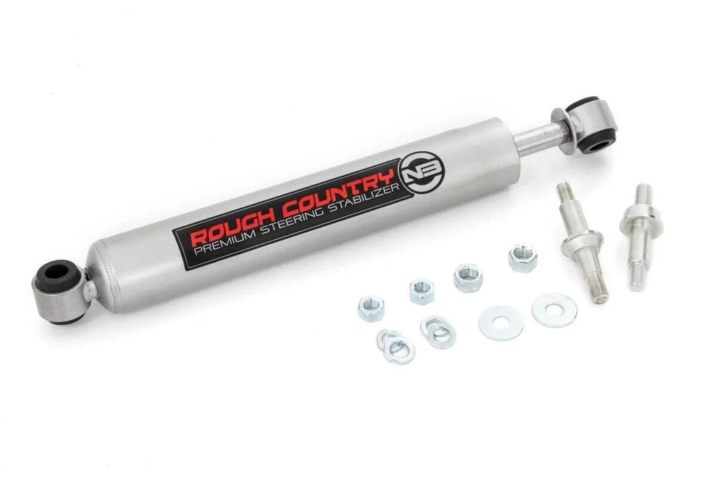 Rough Country N3 Steering Stabilizer | Chevy/GMC C10/K10 C15/K15 Truck/Half-Ton Suburban/Jimmy (73-91) 8732530 - Side View