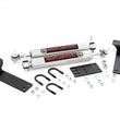 Load image into Gallery viewer, Rough Country N3 Steering Stabilizer | Dual | 2-8 Inch Lift | Ford Excursion (00-05)/Super Duty (99-04) 8749030 - Side View
