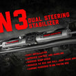 Load image into Gallery viewer, Rough Country N3 Steering Stabilizer | Dual | 2-8 Inch Lift | Ford F-250/F-350 Super Duty (05-24) 8749130 - Installation View