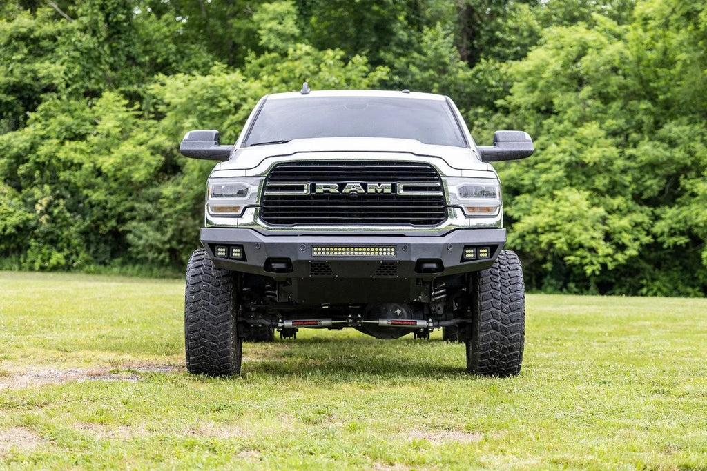 Rough Country N3 Steering Stabilizer | Dual | 2.5-8 Inch Lift | Ram 2500 (14-24)/3500 (13-24) 8749430 - Installation View