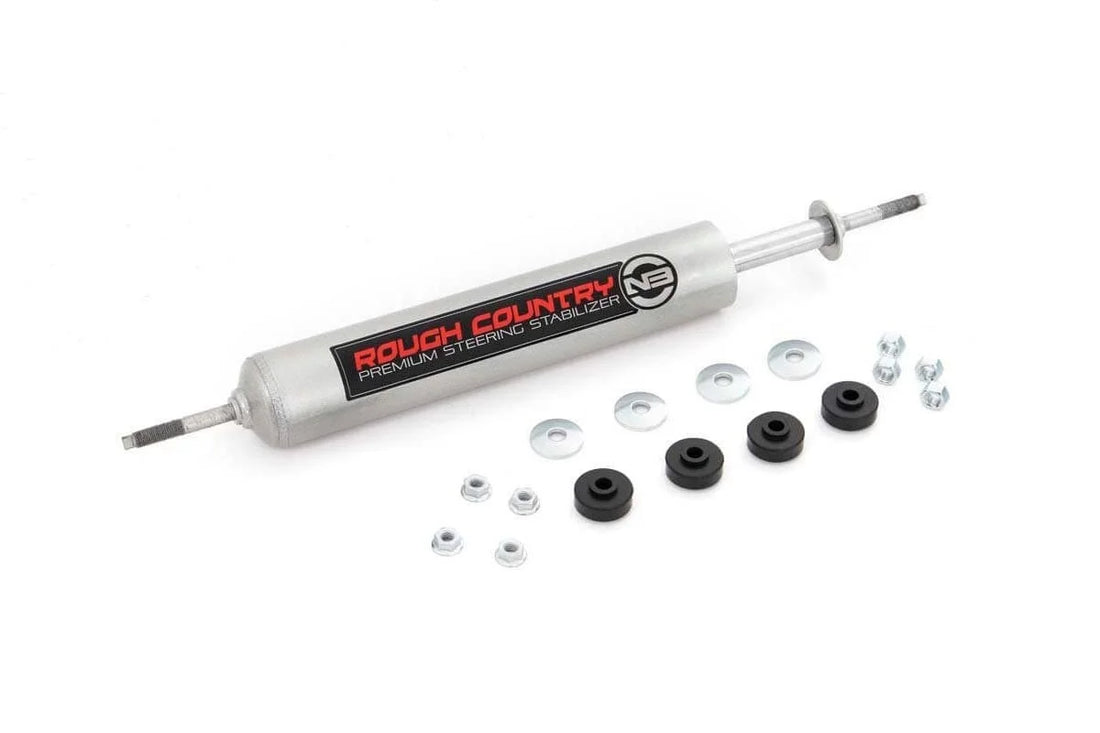 Rough Country N3 Steering Stabilizer | Ford Bronco/F-100/F-150 4WD (1970-1979) 8733430 - Side View