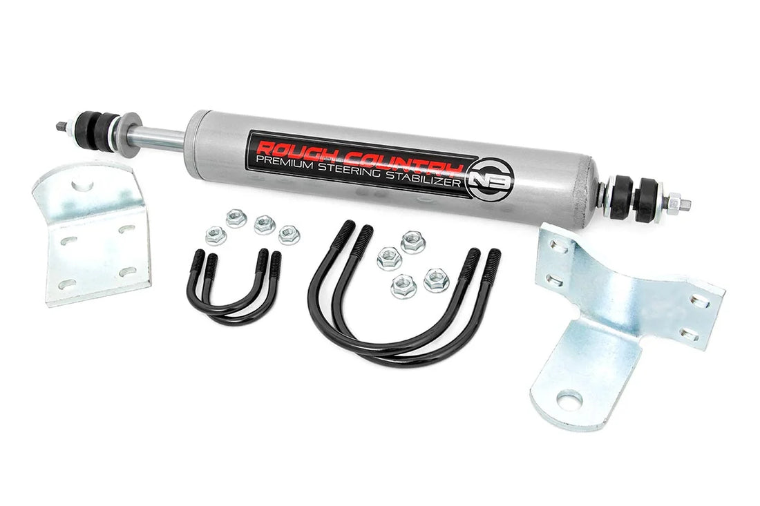 Rough Country N3 Steering Stabilizer | Mono Axle | Ford F-350 4WD (1986-1997) 8737530 - Detail View