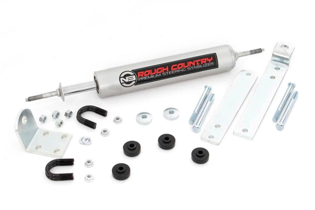 Rough Country N3 Steering Stabilizer | Multiple Makes & Models (Ford/Mazda) 8738430 - Side View