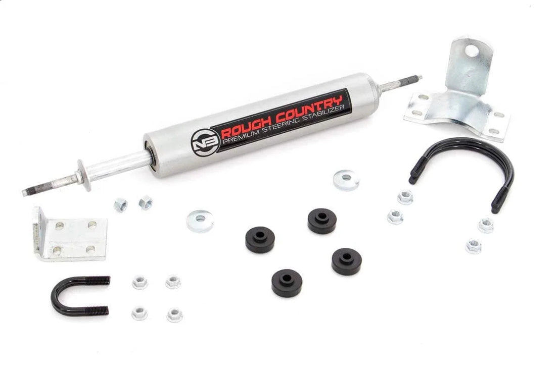 Rough Country N3 Steering Stabilizer | Toyota Land Cruiser FJ40 4WD (1961-1982) 8743530 - Side View
