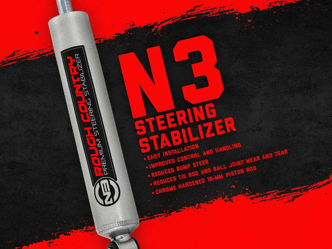 Rough Country N3 Steering Stabilizer | Toyota Land Cruiser FJ40 4WD (1961-1982) 8743530 - Detail View