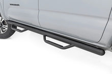 Load image into Gallery viewer, Rough Country Nerf Steps | Cab Length | Crew Cab | 5' Bed | Toyota Tacoma 2WD/4WD (05-23) - Installation View