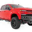 Load image into Gallery viewer, Rough Country Nerf Steps | Cab Length | Crew Cab | Chevy/GMC 1500/2500HD/3500HD (19-26 &amp; Refresh) - Side View