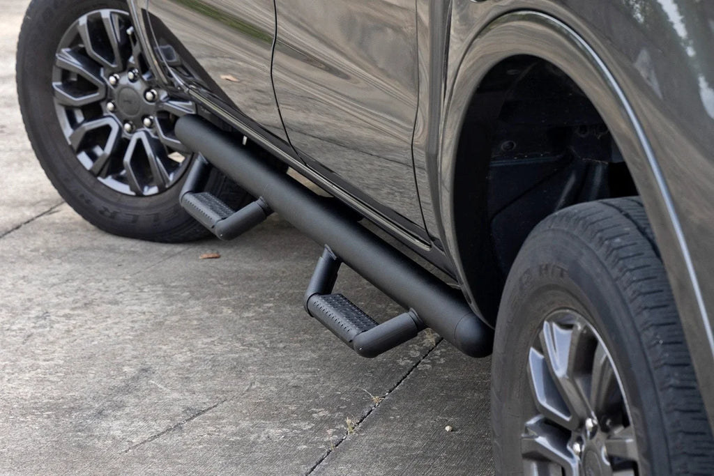 Rough Country Nerf Steps | Cab Length | Crew Cab | Ford Ranger 2WD/4WD (2019-2025) - Additional View 6