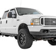 Load image into Gallery viewer, Rough Country Nerf Steps | Cab Length | Crew Cab | Ford F-250/F-350 Super Duty (99-16) - Side View