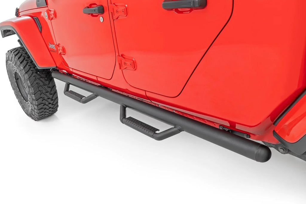 Rough Country Nerf Steps | Cab Length | Crew Cab | Jeep Gladiator JT 4WD (2020-2025) - Main Product View
