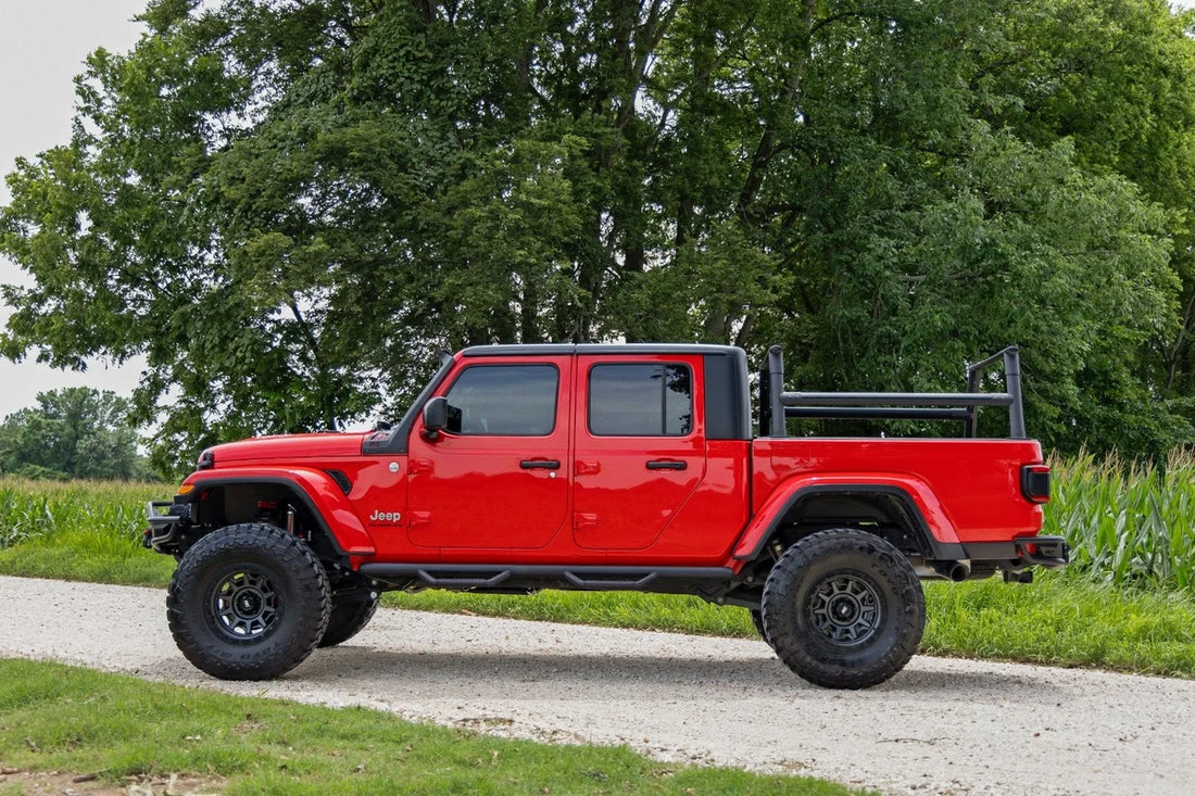 Rough Country Nerf Steps | Cab Length | Crew Cab | Jeep Gladiator JT 4WD (2020-2025) - Additional View 6