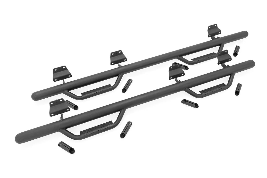 Rough Country Nerf Steps | Cab Length | Crew | Ford F-150/Lightning/F-250/F-350/Raptor (15-26) - Additional View 5
