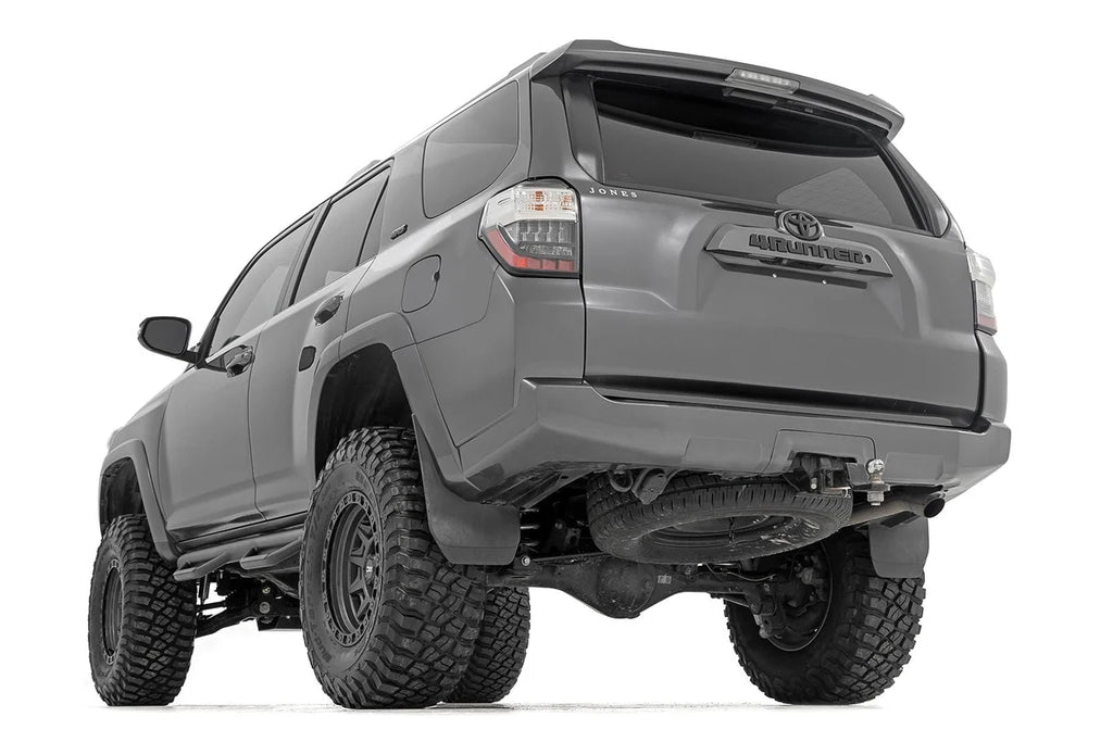 Rough Country Nerf Steps | Cab Length | Non Limited | Toyota 4Runner 2WD/4WD (2010-2024) - Back View