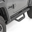 Load image into Gallery viewer, Rough Country Nerf Steps | Full Length | 2 Door | Jeep Wrangler JL 4WD (2018-2026) - Back View