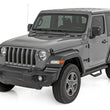 Load image into Gallery viewer, Rough Country Nerf Steps | Full Length | 2 Door | Jeep Wrangler JL 4WD (2018-2026) - Installation View