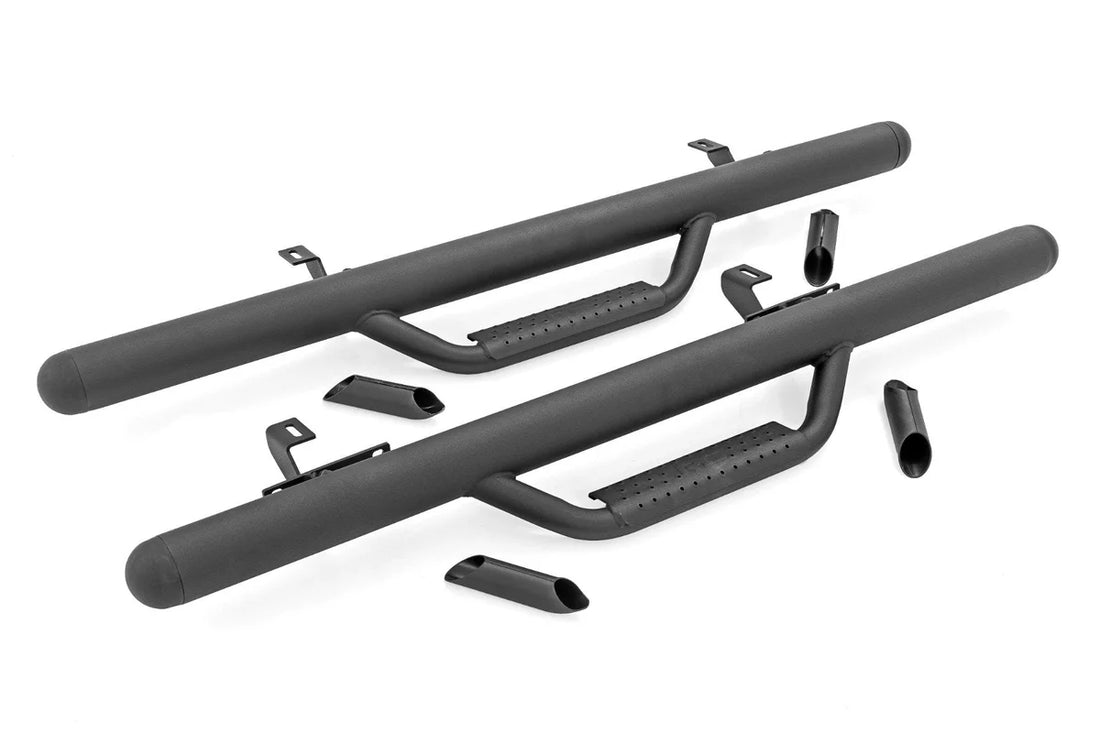 Rough Country Nerf Steps | Full Length | 2 Door | Jeep Wrangler JL 4WD (2018-2026) - Additional View 5