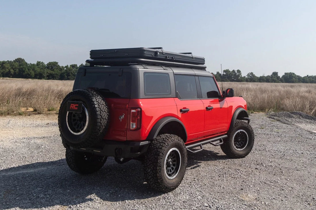 Rough Country Nerf Steps | Wheel to Wheel | 4 Door | Ford Bronco 4WD (2021-2025) - Additional View 6