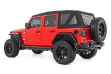 Load image into Gallery viewer, Rough Country Nerf Steps | Wheel to Wheel | 4 Door | Jeep Wrangler Unlimited 4WD (18-26) - Side View