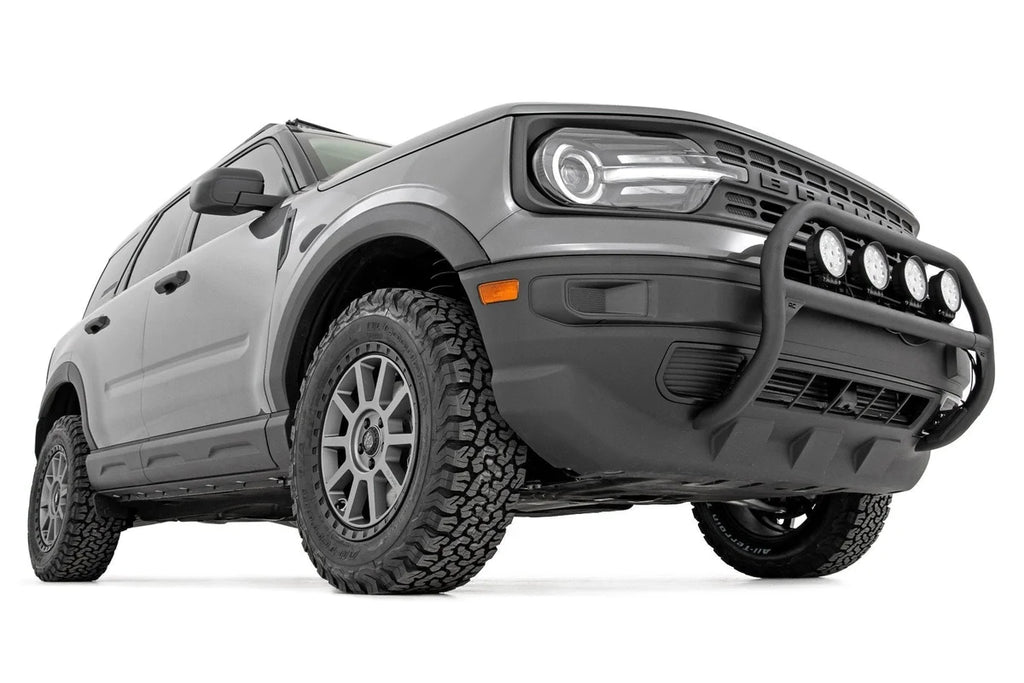 Rough Country Nudge Bar | 4 Inch Round Led (x4) | Ford Bronco Sport 4WD (2021-2024) 51044 - Installation View