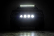 Load image into Gallery viewer, Rough Country Nudge Bar | w/ Tow Hooks | 4 Inch Round Led (x4) | Ford Bronco Sport (21-24) - Additional View 6
