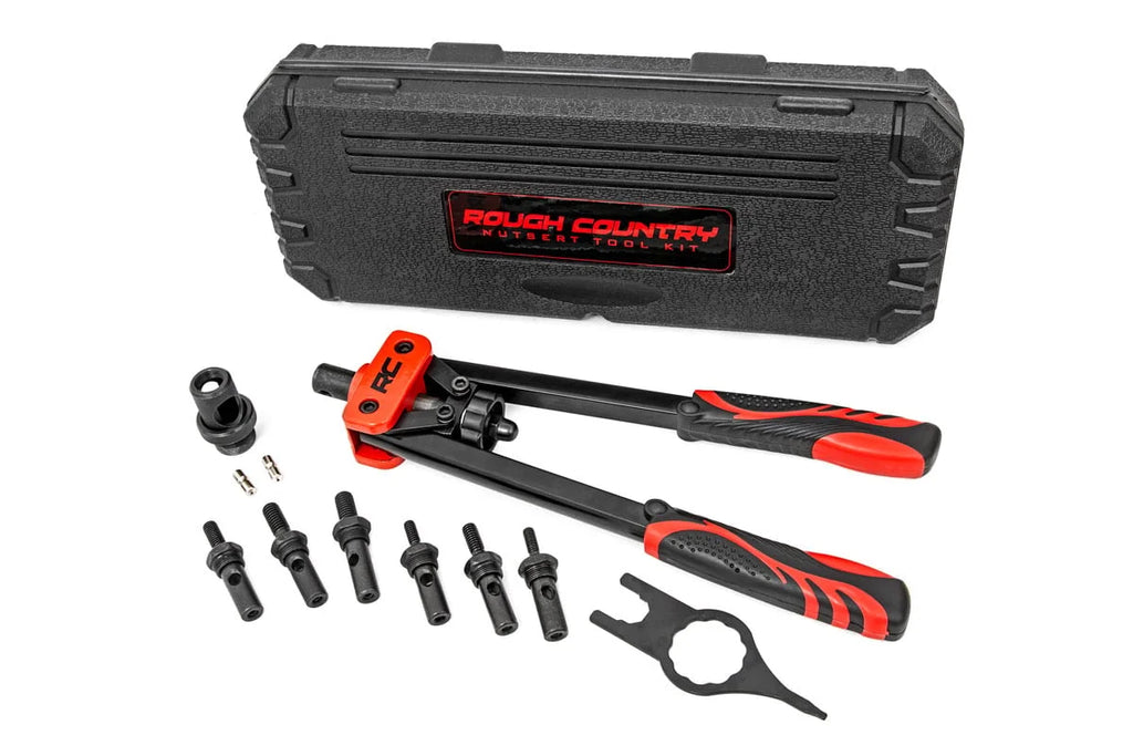 Rough Country Nutsert Toolkit - 10 Piece System W/Quick Change Mandrel Set 10583 - Main Product View