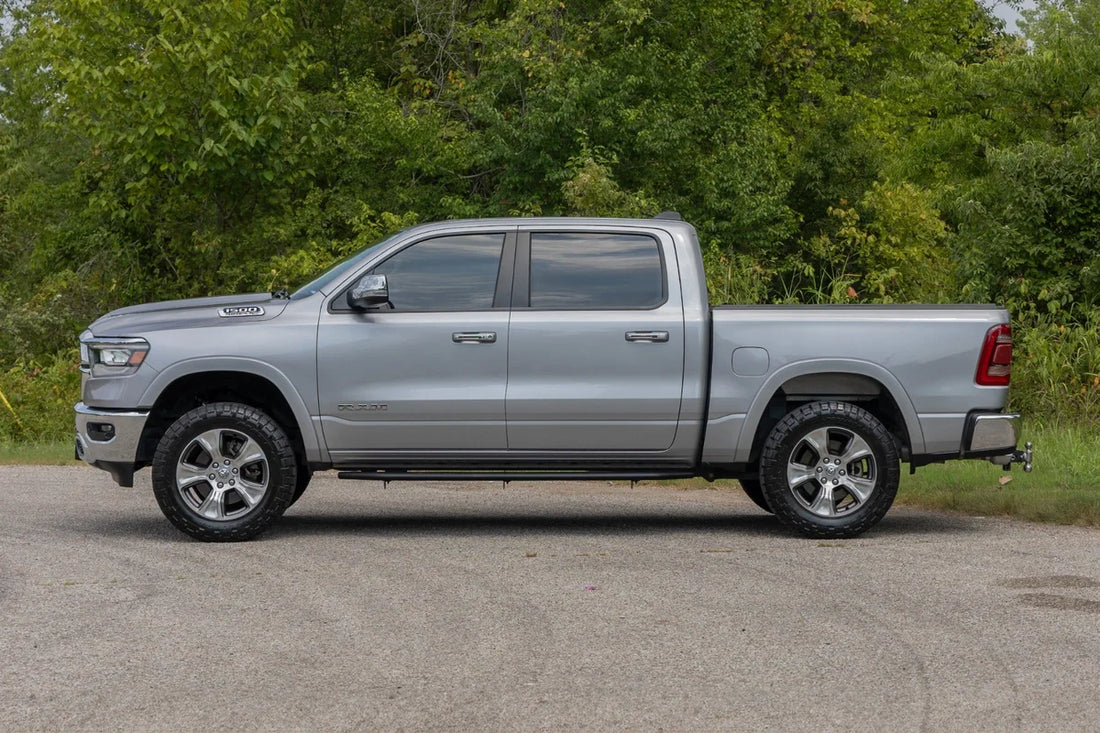 Rough Country OV2 Running Boards | Side Step Bars | Crew Cab | Ram 1500 (19-25)/1500 TRX (21-24) 14008 - Additional View 6