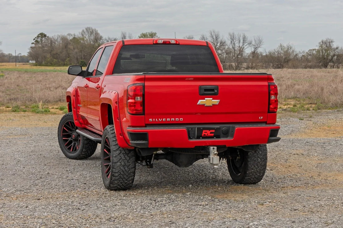 Rough Country OV2 Running Boards | Side Step Bars | Crew Cab | Chevy/GMC 1500/2500HD/3500HD (07-19 & Classic) - Additional...