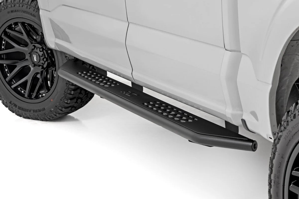 Rough Country OV2 Running Boards Side Step Bars Crew Cab 14011 fits ...