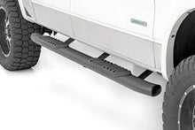 Load image into Gallery viewer, Rough Country Oval Nerf Step | Crew Cab | Black | Ford F-150 2WD/4WD (2009-2014) 21007 - Main Product View