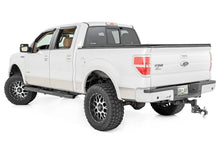 Load image into Gallery viewer, Rough Country Oval Nerf Step | Crew Cab | Black | Ford F-150 2WD/4WD (2009-2014) 21007 - Side View