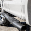 Load image into Gallery viewer, Rough Country Oval Nerf Step | Crew Cab | Black | Ford F-150/F-150 Lightning/Raptor  (15-24) 21005 - Side View