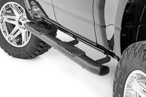 Rough Country Oval Nerf Step | Crew Cab | Black | Ram 1500 (19-25)/1500 TRX (21-24) 21004 - Main Product View
