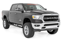 Load image into Gallery viewer, Rough Country Oval Nerf Step | Crew Cab | Black | Ram 1500 (19-25)/1500 TRX (21-24) 21004 - Side View