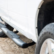 Load image into Gallery viewer, Rough Country Oval Nerf Step | Crew Cab | Black | Ram 1500/2500/3500 2WD/4WD 21003 - Additional View 5
