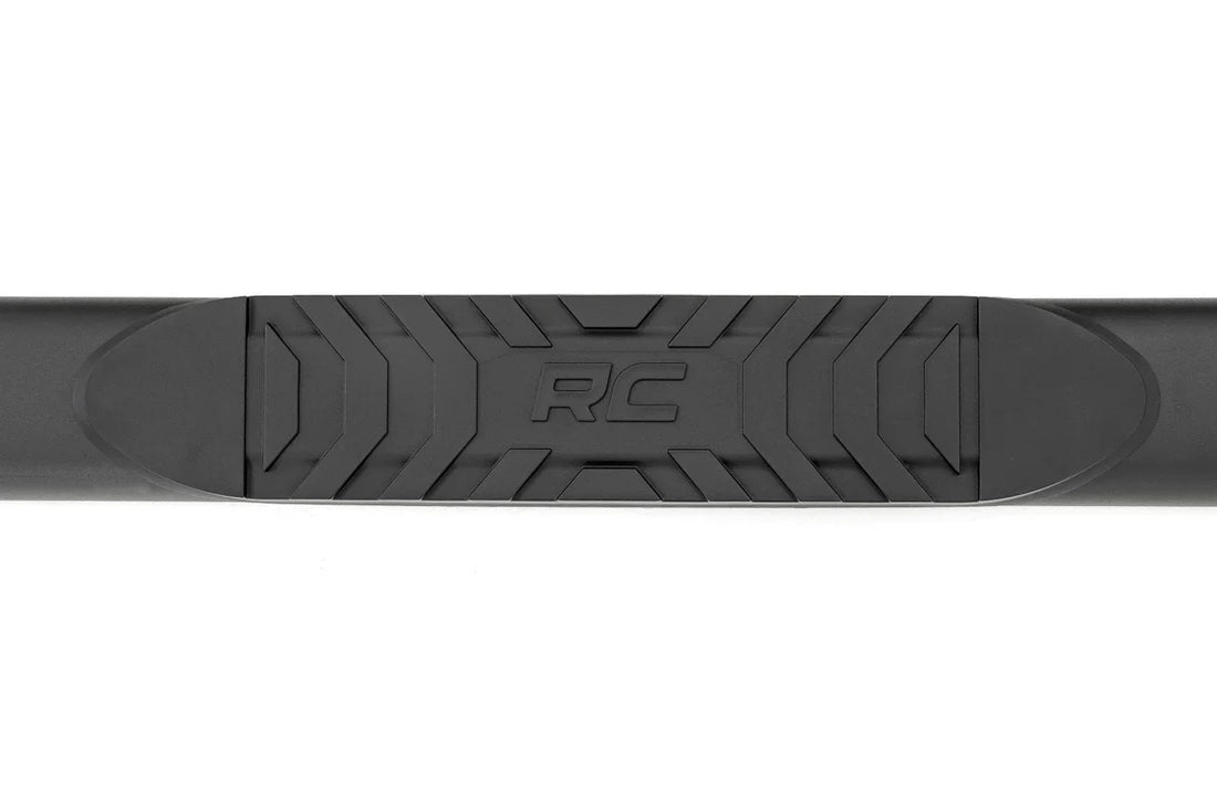 Rough Country Oval Nerf Step | Crew Cab | Black | Ram 1500/2500/3500 2WD/4WD 21003 - Additional View 6