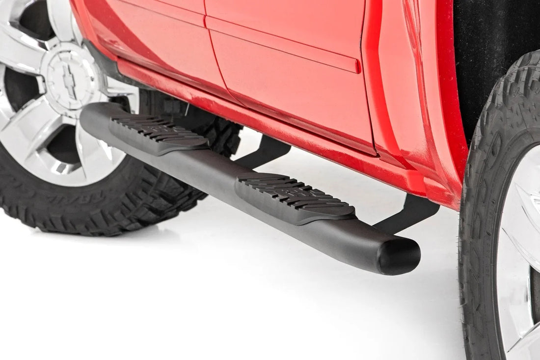 Rough Country Oval Nerf Step | Crew Cab | Chevy/GMC 1500/2500HD/3500HD (07-19 & Classic) 21001 - Additional View 5