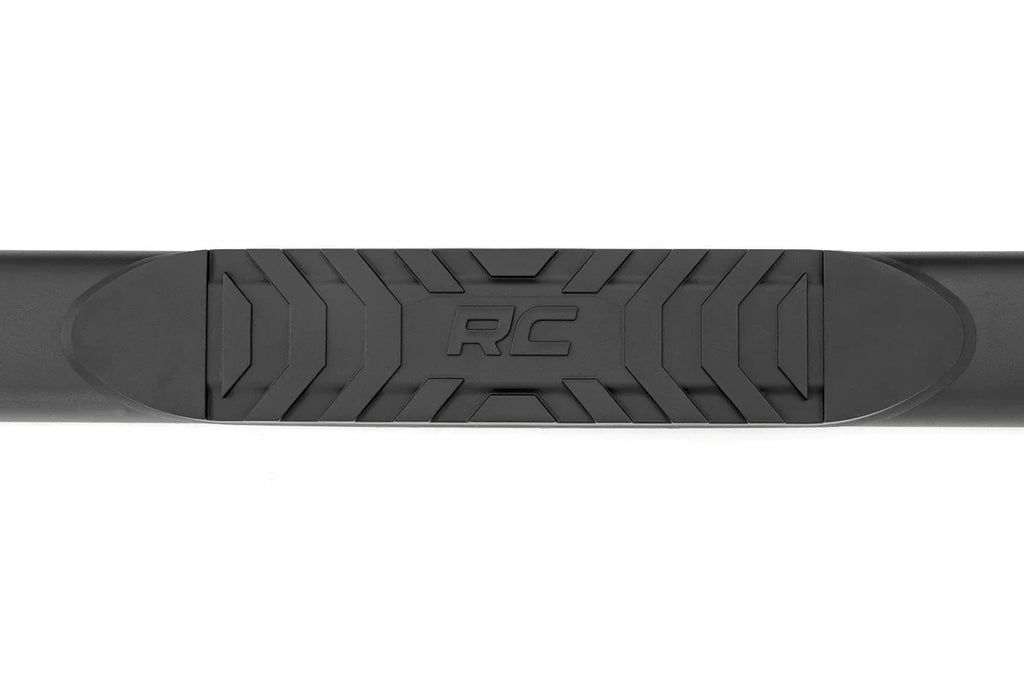 Rough Country Oval Nerf Step | Crew Cab | Chevy/GMC 1500/2500HD/3500HD (19-24) 21002 - Back View