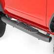 Load image into Gallery viewer, Rough Country Oval Nerf Steps | 2-Door | Black | Ford Bronco (2 Door) 4WD (2021-2024) 21012 - Installation View