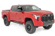 Load image into Gallery viewer, Rough Country Oval Nerf Steps | Crew Cab | Black | Toyota Tundra 2WD/4WD (2022-2024) 21014 - Side View