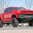 Load image into Gallery viewer, Rough Country Oval Nerf Steps | Stainless | Crew Cab | Chevy/GMC 1500/2500HD/3500HD (19-24) 21002S - Installation View