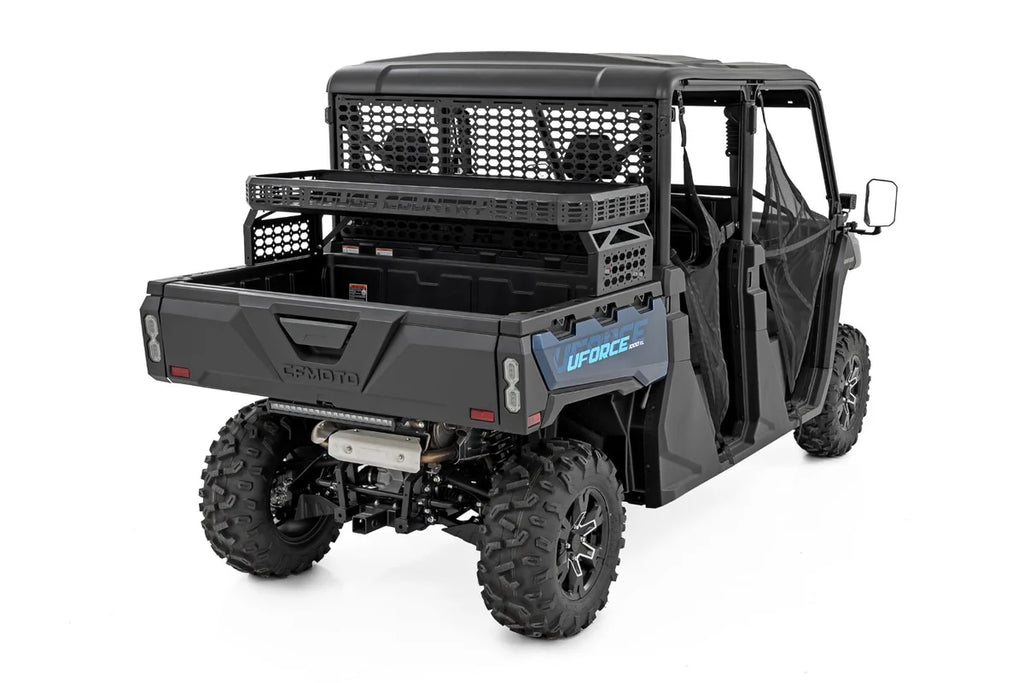 Rough Country Over Bed Cargo Rack | CFMOTO UFORCE 1000/1000 XL/U10 Pro 96128 - Side View