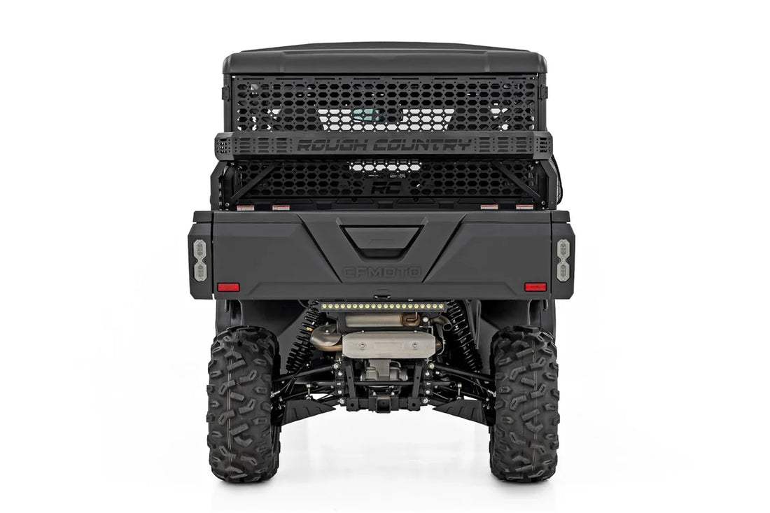 Rough Country Over Bed Cargo Rack | CFMOTO UFORCE 1000/1000 XL/U10 Pro 96128 - Back View